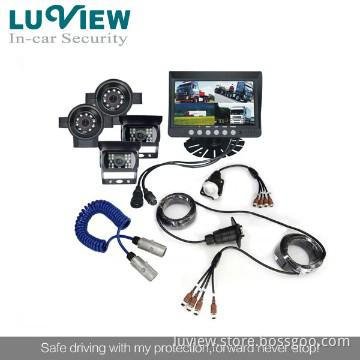 7inch Quad Monitor Reversing Camera System